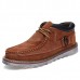 Men Comfortable Hand Stitching High Top Suede Oxfords Boots Men Comfortable Hand Stitching High Top Suede Oxfords Boots