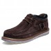 Men Comfortable Hand Stitching High Top Suede Oxfords Boots Men Comfortable Hand Stitching High Top Suede Oxfords Boots