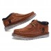 Men Comfortable Hand Stitching High Top Suede Oxfords Boots Men Comfortable Hand Stitching High Top Suede Oxfords Boots
