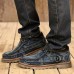 Men Comfortable Hand Stitching High Top Suede Oxfords Boots Men Comfortable Hand Stitching High Top Suede Oxfords Boots