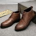 Men Microfiber Brogue Carved Casual Business Ankle Boots Men Microfiber Brogue Carved Casual Business Ankle Boots