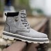 Men Vintage Soft Lace Up Leather Ankle Boots Men Vintage Soft Lace Up Leather Ankle Boots