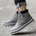 Men Vintage Soft Lace Up Leather Ankle Boots Men Vintage Soft Lace Up Leather Ankle Boots