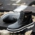 Men Vintage Soft Lace Up Leather Ankle Boots Men Vintage Soft Lace Up Leather Ankle Boots