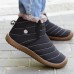 Men Big Size Warm Fluff Waterproof Snow Boots Men Big Size Warm Fluff Waterproof Snow Boots