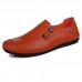 Men Stitching Daily Casual Walking Leather Oxfords Men Stitching Daily Casual Walking Leather Oxfords