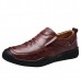 Men Casual Soft Sole Anti Collision Toe Genuine Leather Oxfords Shoes Men Casual Soft Sole Anti Collision Toe Genuine Leather Oxfords Shoes