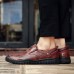 Men Casual Soft Sole Anti Collision Toe Genuine Leather Oxfords Shoes Men Casual Soft Sole Anti Collision Toe Genuine Leather Oxfords Shoes