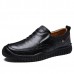 Men Casual Soft Sole Anti Collision Toe Genuine Leather Oxfords Shoes Men Casual Soft Sole Anti Collision Toe Genuine Leather Oxfords Shoes