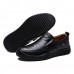 Men Casual Soft Sole Anti Collision Toe Genuine Leather Oxfords Shoes Men Casual Soft Sole Anti Collision Toe Genuine Leather Oxfords Shoes