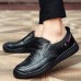 Men Casual Soft Sole Anti Collision Toe Genuine Leather Oxfords Shoes Men Casual Soft Sole Anti Collision Toe Genuine Leather Oxfords Shoes
