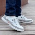 Lace Up Men Oxfords Casual Outdoor Flat Shoes In Leather Lace Up Men Oxfords Casual Outdoor Flat Shoes In Leather