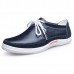 Lace Up Men Oxfords Casual Outdoor Flat Shoes In Leather Lace Up Men Oxfords Casual Outdoor Flat Shoes In Leather