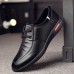 Men Microfiber Business Casual Shoes Daily Soft Oxfords Men Microfiber Business Casual Shoes Daily Soft Oxfords