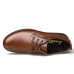 Comfy Men Lace-Up Leather Casual Business Oxfords Shoes Comfy Men Lace-Up Leather Casual Business Oxfords Shoes