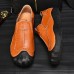 Men Soft Anti Collision Toe Wear Resistance Outsole Genuine Leather Oxfords Men Soft Anti Collision Toe Wear Resistance Outsole Genuine Leather Oxfords