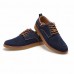 Men Suede Shoes Lace Up Round Toe Casual Outdoor Fashion Oxfords Men Suede Shoes Lace Up Round Toe Casual Outdoor Fashion Oxfords