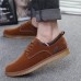 Men Suede Shoes Lace Up Round Toe Casual Outdoor Fashion Oxfords Men Suede Shoes Lace Up Round Toe Casual Outdoor Fashion Oxfords