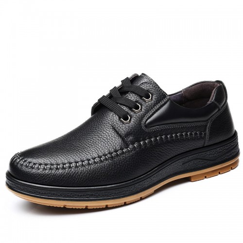 Men Genuine Leather Dress Shoes Business Formal Oxfords Men Genuine Leather Dress Shoes Business Formal Oxfords