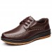 Men Genuine Leather Dress Shoes Business Formal Oxfords Men Genuine Leather Dress Shoes Business Formal Oxfords