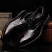 Men Brogue Carved Dress Shoes Business Casual Oxfords Men Brogue Carved Dress Shoes Business Casual Oxfords
