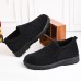 Comfy Soft Suede Leather Warm Fur Lining High Top Oxfords for Men Comfy Soft Suede Leather Warm Fur Lining High Top Oxfords for Men