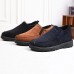 Comfy Soft Suede Leather Warm Fur Lining High Top Oxfords for Men Comfy Soft Suede Leather Warm Fur Lining High Top Oxfords for Men