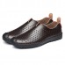 Banggood Shoes Men Comfy Breathable Hollow Outs Genuine Leather Slip On Oxfords Banggood Shoes Men Comfy Breathable Hollow Outs Genuine Leather Slip On Oxfords