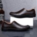 Banggood Shoes Men Comfy Breathable Hollow Outs Genuine Leather Slip On Oxfords Banggood Shoes Men Comfy Breathable Hollow Outs Genuine Leather Slip On Oxfords