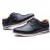 Men Soft Genuine Leather Lace Up Oxfords Shoes Men Soft Genuine Leather Lace Up Oxfords Shoes