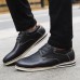 Men Soft Genuine Leather Lace Up Oxfords Shoes Men Soft Genuine Leather Lace Up Oxfords Shoes