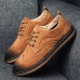 Men Comfortable Casual Business Brogue Style Oxfords Shoes Men Comfortable Casual Business Brogue Style Oxfords Shoes