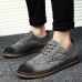Men Comfortable Casual Business Brogue Style Oxfords Shoes Men Comfortable Casual Business Brogue Style Oxfords Shoes