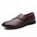 Men Genuine Leather Casual Business Hook Loop Driving Oxfords Men Genuine Leather Casual Business Hook Loop Driving Oxfords