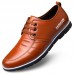 Men Microfiber Soft Sole Comfy Business Casual Oxfords Men Microfiber Soft Sole Comfy Business Casual Oxfords