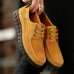 Men Comfortable Hnad Stitching Soft Sole Lace Up Oxfprds Shoes Men Comfortable Hnad Stitching Soft Sole Lace Up Oxfprds Shoes