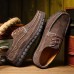 Men Comfortable Hnad Stitching Soft Sole Lace Up Oxfprds Shoes Men Comfortable Hnad Stitching Soft Sole Lace Up Oxfprds Shoes