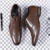 Men Soft Comfy Pointed Toe Formal Business Oxfords Men Soft Comfy Pointed Toe Formal Business Oxfords