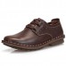 Men Comfy Casual Business Cow Leather Lace Up Oxfords Men Comfy Casual Business Cow Leather Lace Up Oxfords