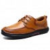 Men Casual Comfy Soft Sole Genuine Leather Lace Up Oxfords Shoes Men Casual Comfy Soft Sole Genuine Leather Lace Up Oxfords Shoes