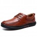 Men Casual Comfy Soft Sole Genuine Leather Lace Up Oxfords Shoes Men Casual Comfy Soft Sole Genuine Leather Lace Up Oxfords Shoes