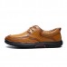 Men Casual Comfy Soft Sole Genuine Leather Lace Up Oxfords Shoes Men Casual Comfy Soft Sole Genuine Leather Lace Up Oxfords Shoes