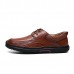Men Casual Comfy Soft Sole Genuine Leather Lace Up Oxfords Shoes Men Casual Comfy Soft Sole Genuine Leather Lace Up Oxfords Shoes