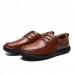 Men Casual Comfy Soft Sole Genuine Leather Lace Up Oxfords Shoes Men Casual Comfy Soft Sole Genuine Leather Lace Up Oxfords Shoes