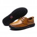 Men Casual Comfy Soft Sole Genuine Leather Lace Up Oxfords Shoes Men Casual Comfy Soft Sole Genuine Leather Lace Up Oxfords Shoes