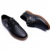 Large Size Men Casual Shoes Comfortable Breathable Lace-Up Leather Shoes Large Size Men Casual Shoes Comfortable Breathable Lace-Up Leather Shoes