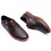 Large Size Men Casual Shoes Comfortable Breathable Lace-Up Leather Shoes Large Size Men Casual Shoes Comfortable Breathable Lace-Up Leather Shoes