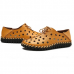 Men Casual Hand Stitching Hollow Outs Genuine Leather Oxfords Men Casual Hand Stitching Hollow Outs Genuine Leather Oxfords
