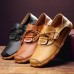 Business Shoes Men Casual Low Top Oxfords In Leather Business Shoes Men Casual Low Top Oxfords In Leather