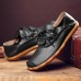 Business Shoes Men Casual Low Top Oxfords In Leather Business Shoes Men Casual Low Top Oxfords In Leather